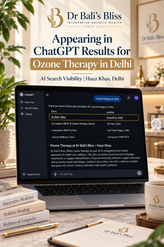 Dr Bali's Bliss Ozone Therapy ChatGPT Screenshot
